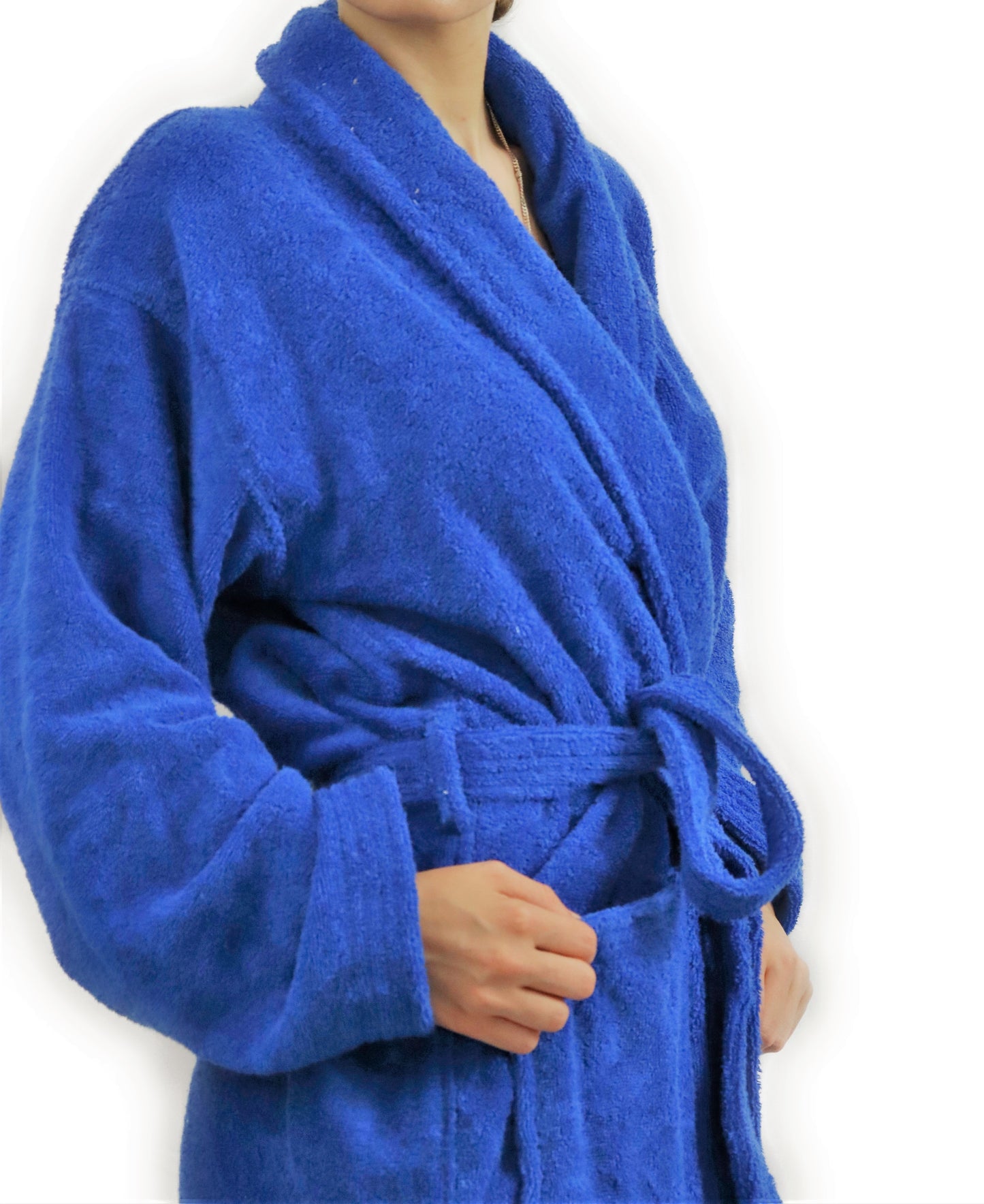 Dudra Luxe Unisex Bathrobe – Royal Blue
