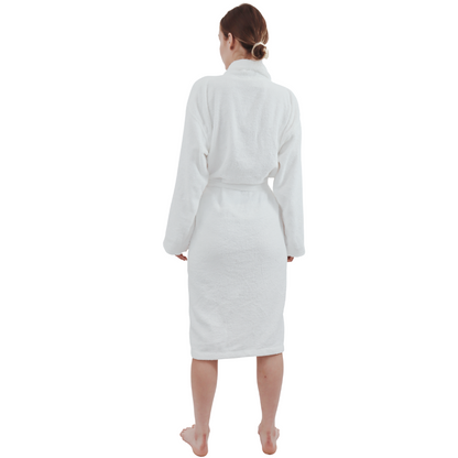 Dudra Luxe Unisex Bathrobe – White