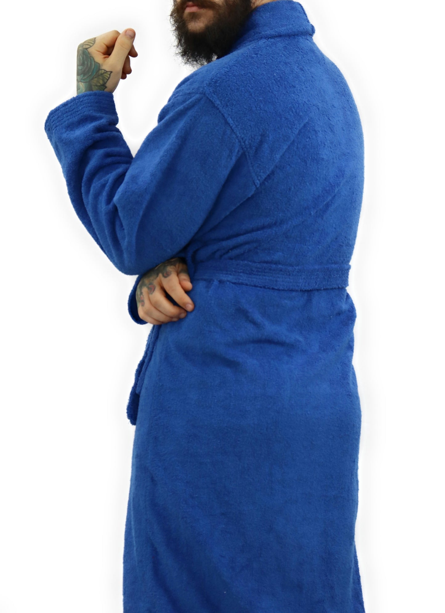 Dudra Luxe Unisex Bathrobe – Royal Blue