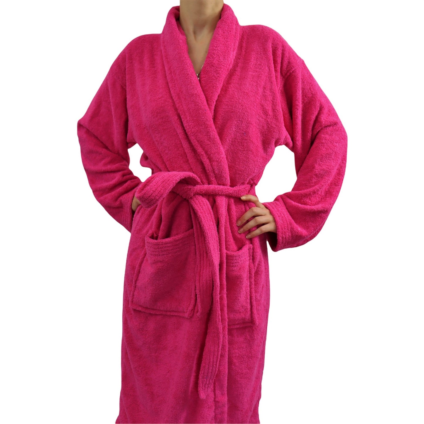 Dudra Luxe Unisex Bathrobe – Fuchsia