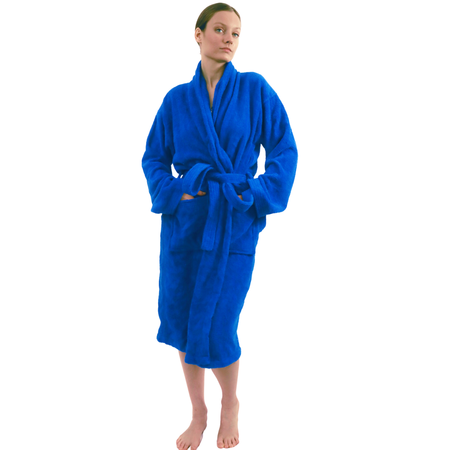 Dudra Luxe Unisex Bathrobe – Royal Blue