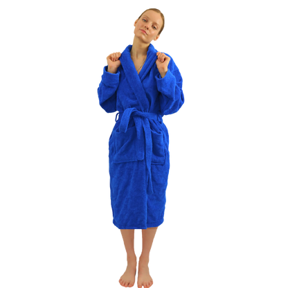 Dudra Luxe Unisex Bathrobe – Royal Blue