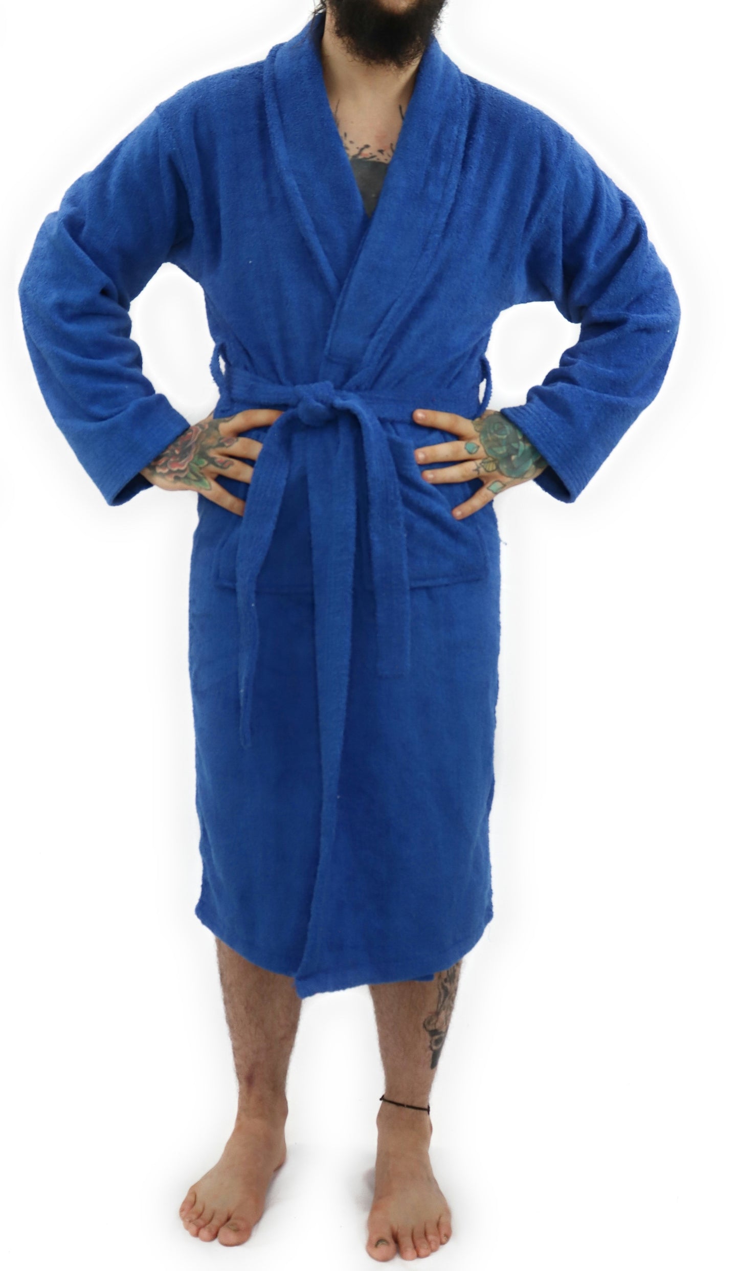 Dudra Luxe Unisex Bathrobe – Royal Blue
