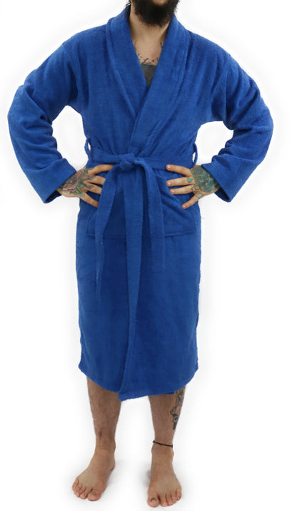 Dudra Luxe Unisex Bathrobe – Royal Blue