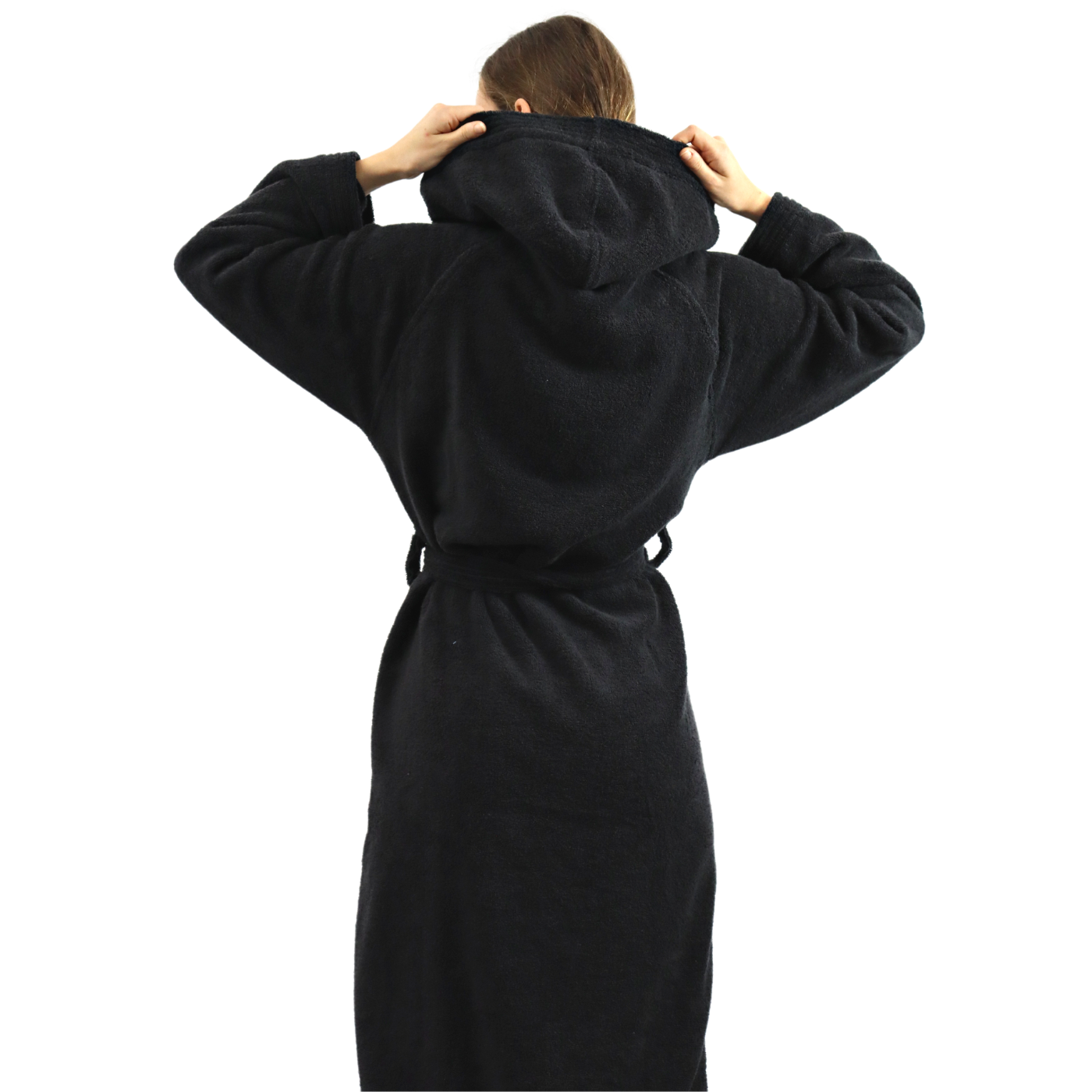 Dudra Luxe Unisex Bathrobe – Black